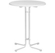 BARCELONA Stehtisch weiß / high table white